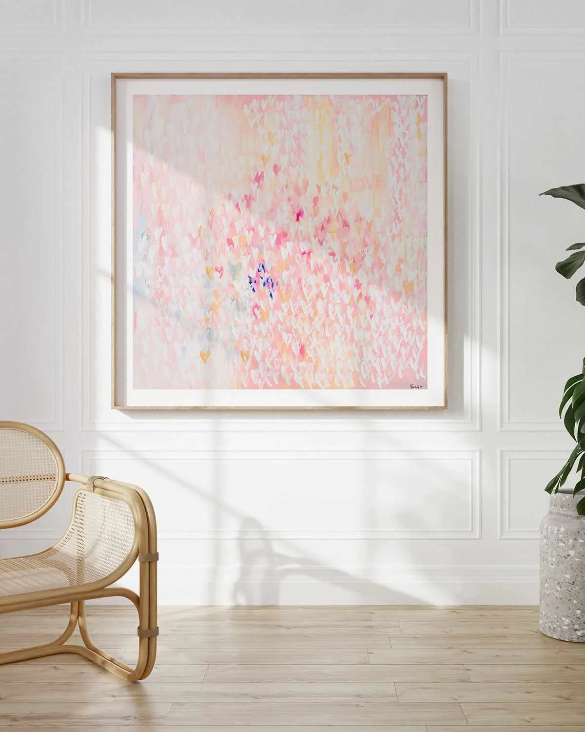 Whats Love Gotta Do With It by Jackie Green Art Print from Olive et Oriel where you can shop wallpaper and artworks online