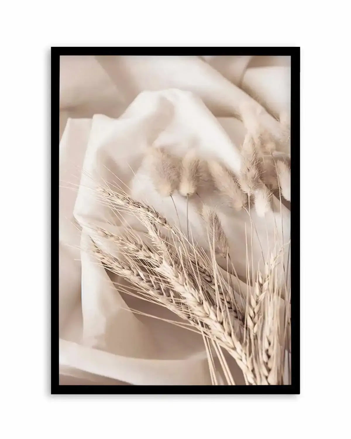 Wheat & Rabbit Tails Art Print from Olive et Oriel where you can shop wallpaper and artworks online
