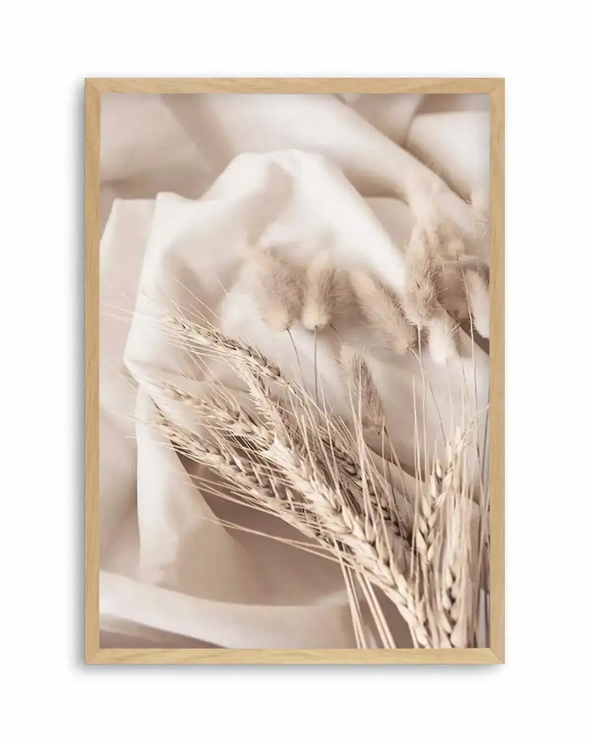 Wheat & Rabbit Tails Art Print from Olive et Oriel where you can shop wallpaper and artworks online