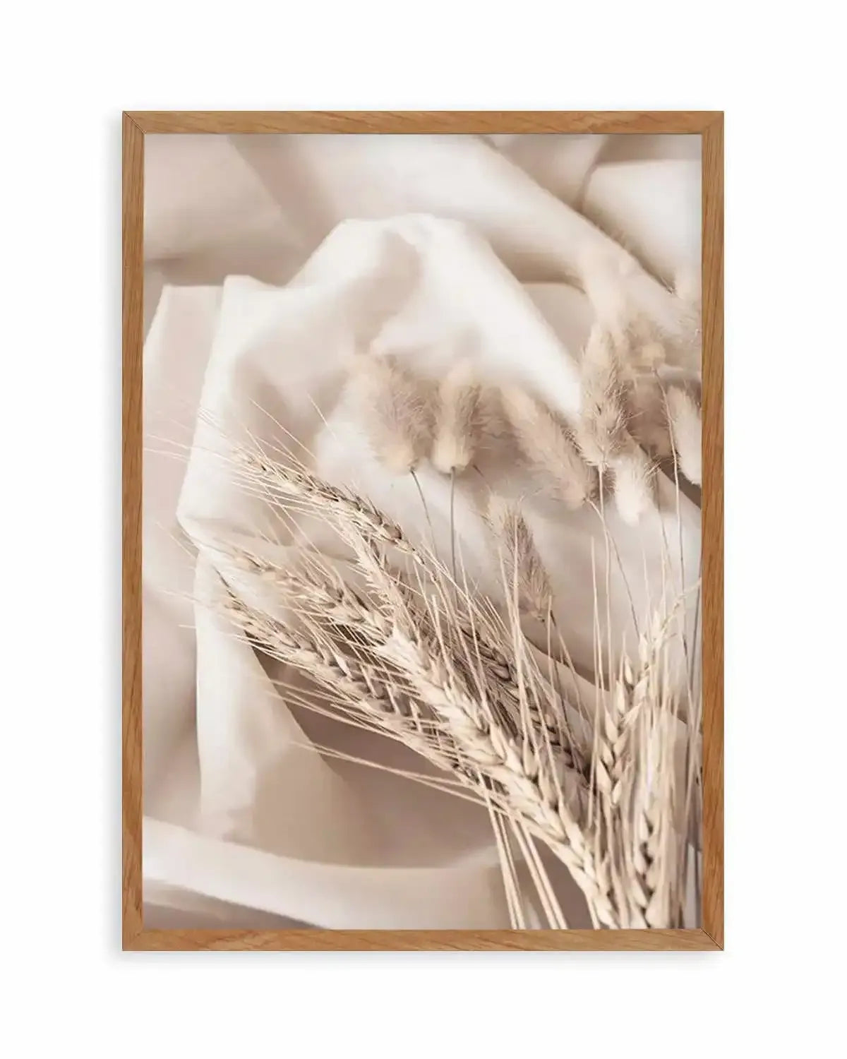 Wheat & Rabbit Tails Art Print from Olive et Oriel where you can shop wallpaper and artworks online