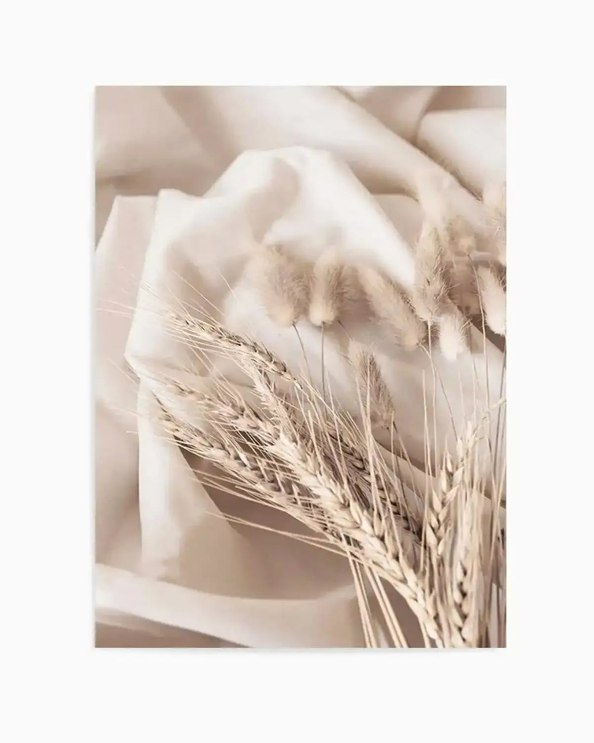 Wheat & Rabbit Tails Art Print from Olive et Oriel where you can shop wallpaper and artworks online