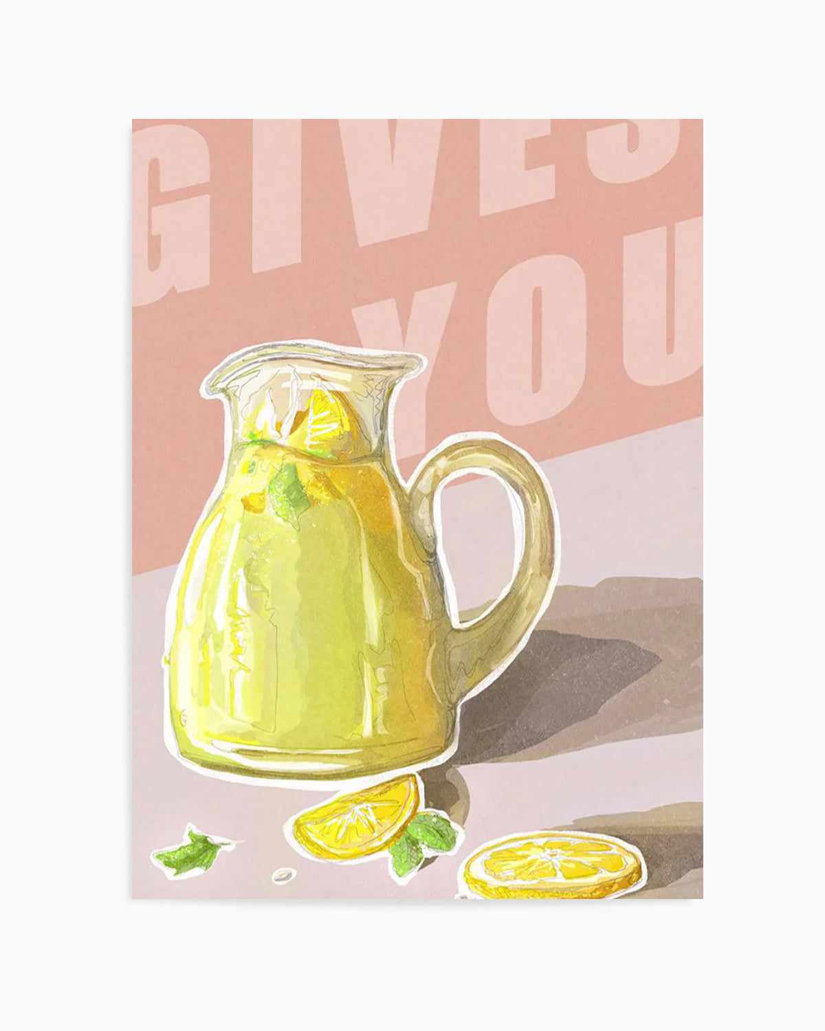 When Life Gives You Lemons II Art Print