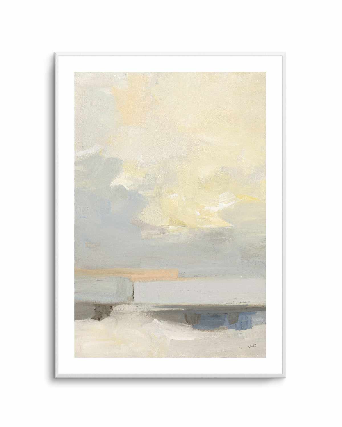 Where Land Meets Sky Crop | Art Print