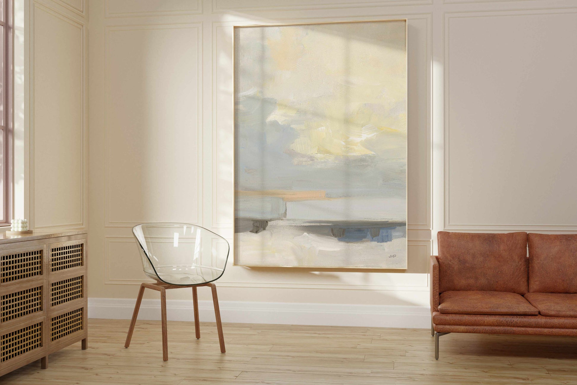 Where Land Meets Sky Crop | Art Print from Olive et Oriel where you can shop wallpaper and artworks online