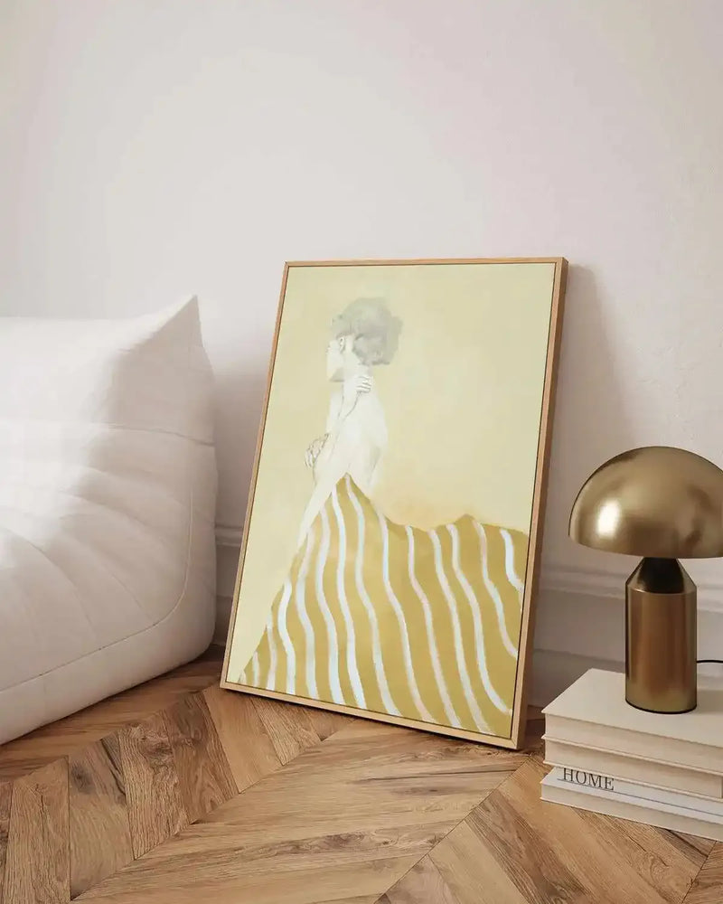 Wherever You Are by Design Fabrikken | Framed Canvas Art Print from Olive et Oriel where you can shop wallpaper and artworks online