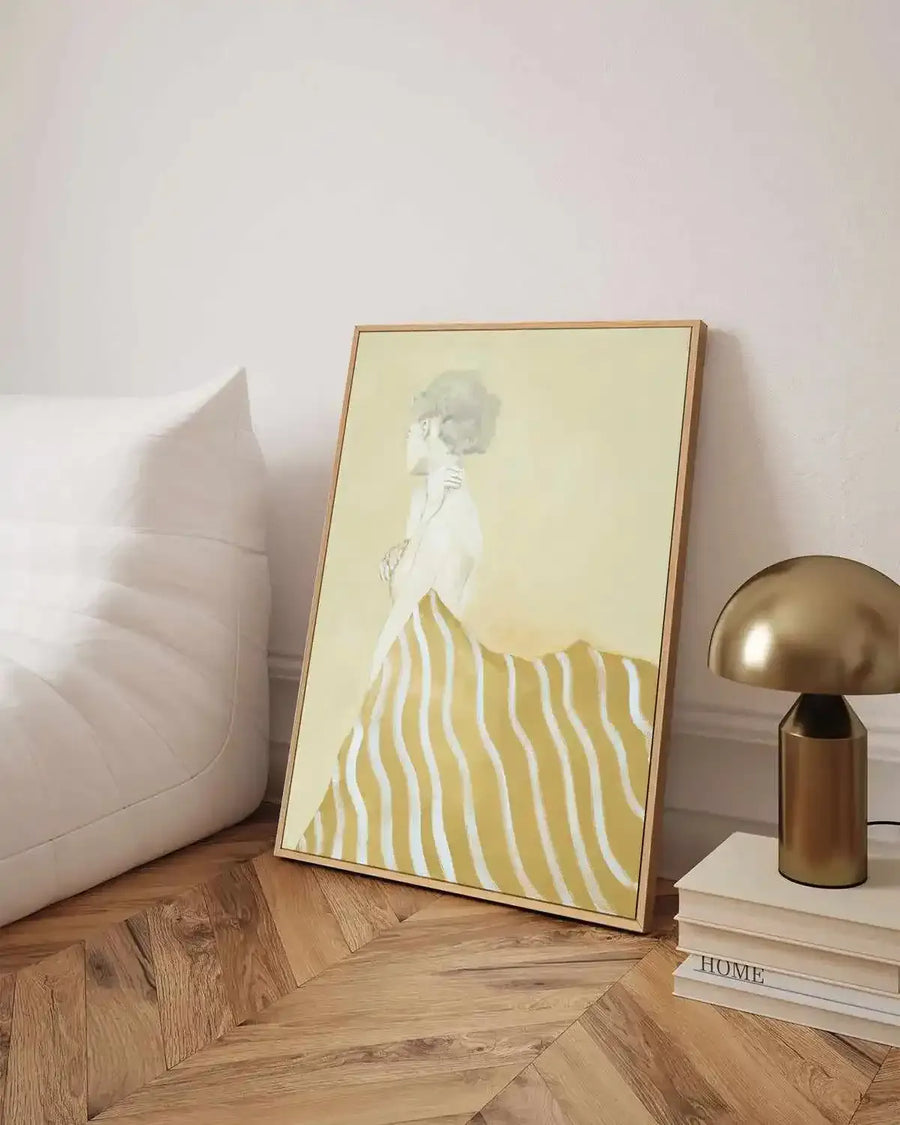 Wherever You Are by Design Fabrikken | Framed Canvas Art Print from Olive et Oriel where you can shop wallpaper and artworks online