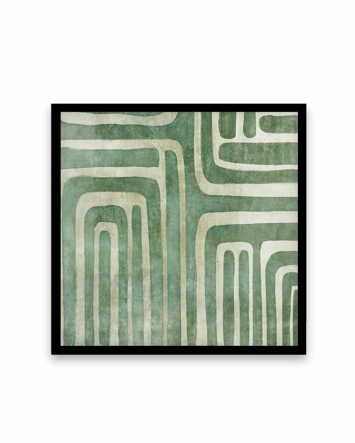 Whimsical Green I Art Print from Olive et Oriel where you can shop wallpaper and artworks online