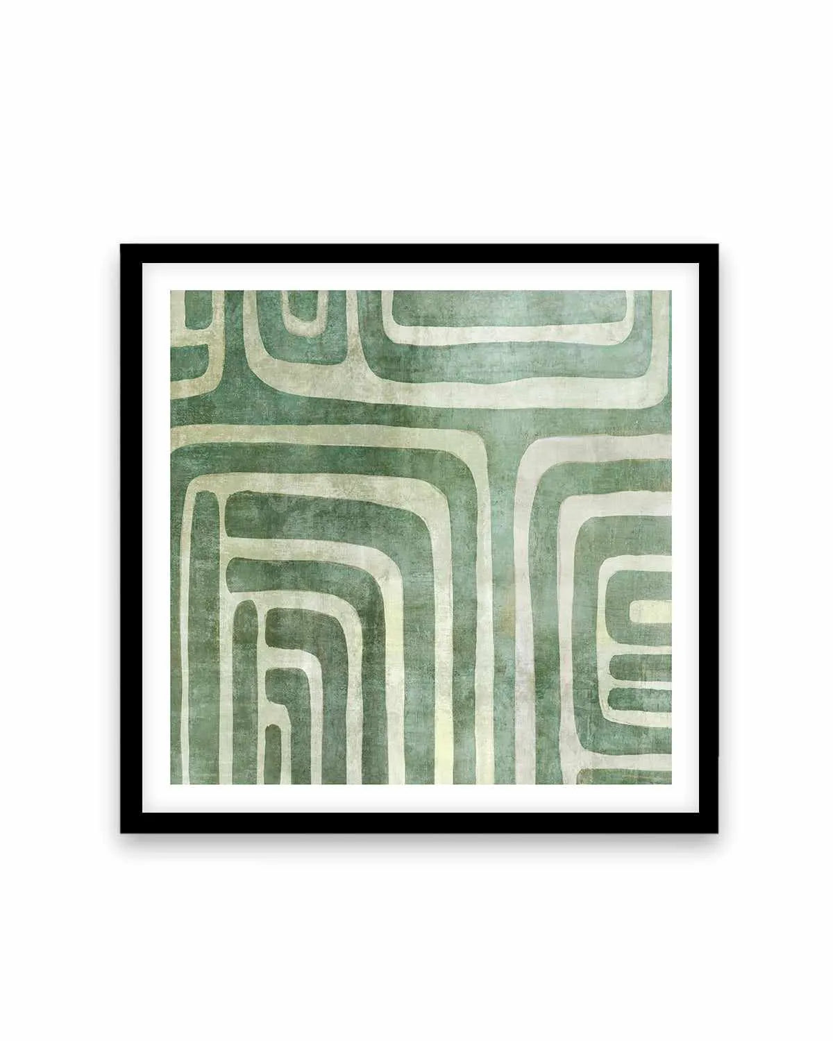 Whimsical Green II Art Print from Olive et Oriel where you can shop wallpaper and artworks online