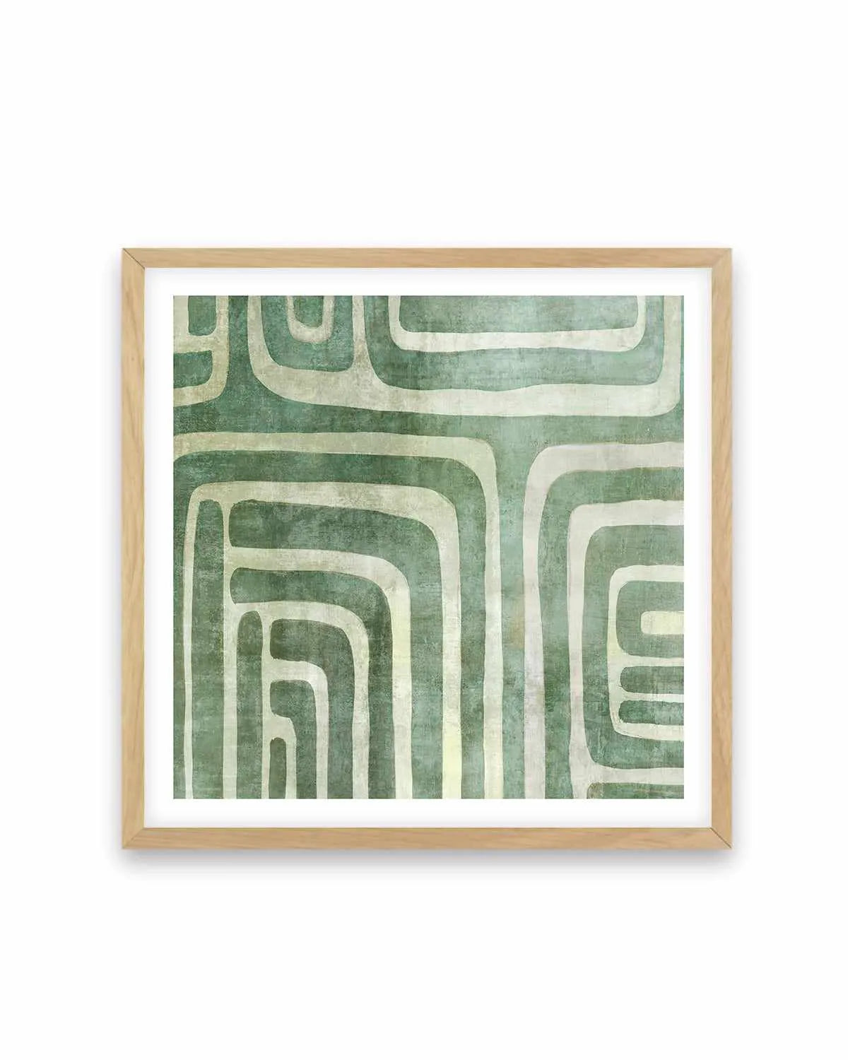 Whimsical Green II Art Print from Olive et Oriel where you can shop wallpaper and artworks online