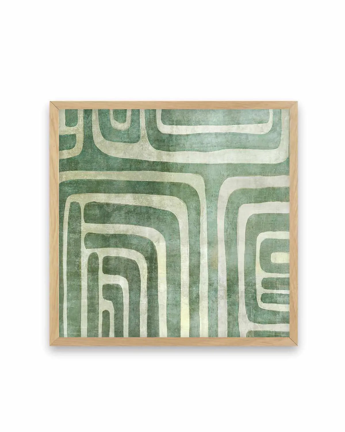 Whimsical Green II Art Print from Olive et Oriel where you can shop wallpaper and artworks online
