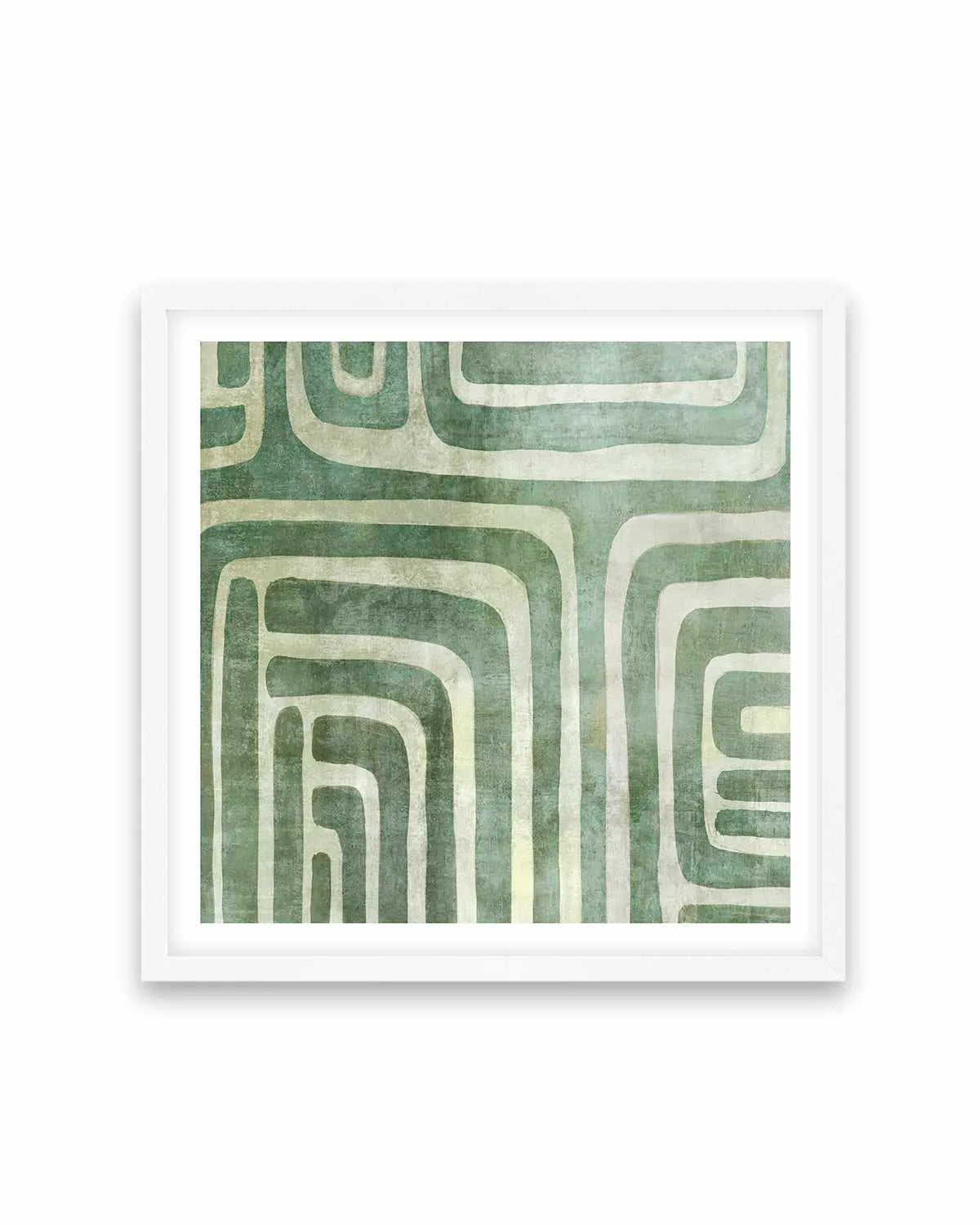 Whimsical Green II Art Print from Olive et Oriel where you can shop wallpaper and artworks online