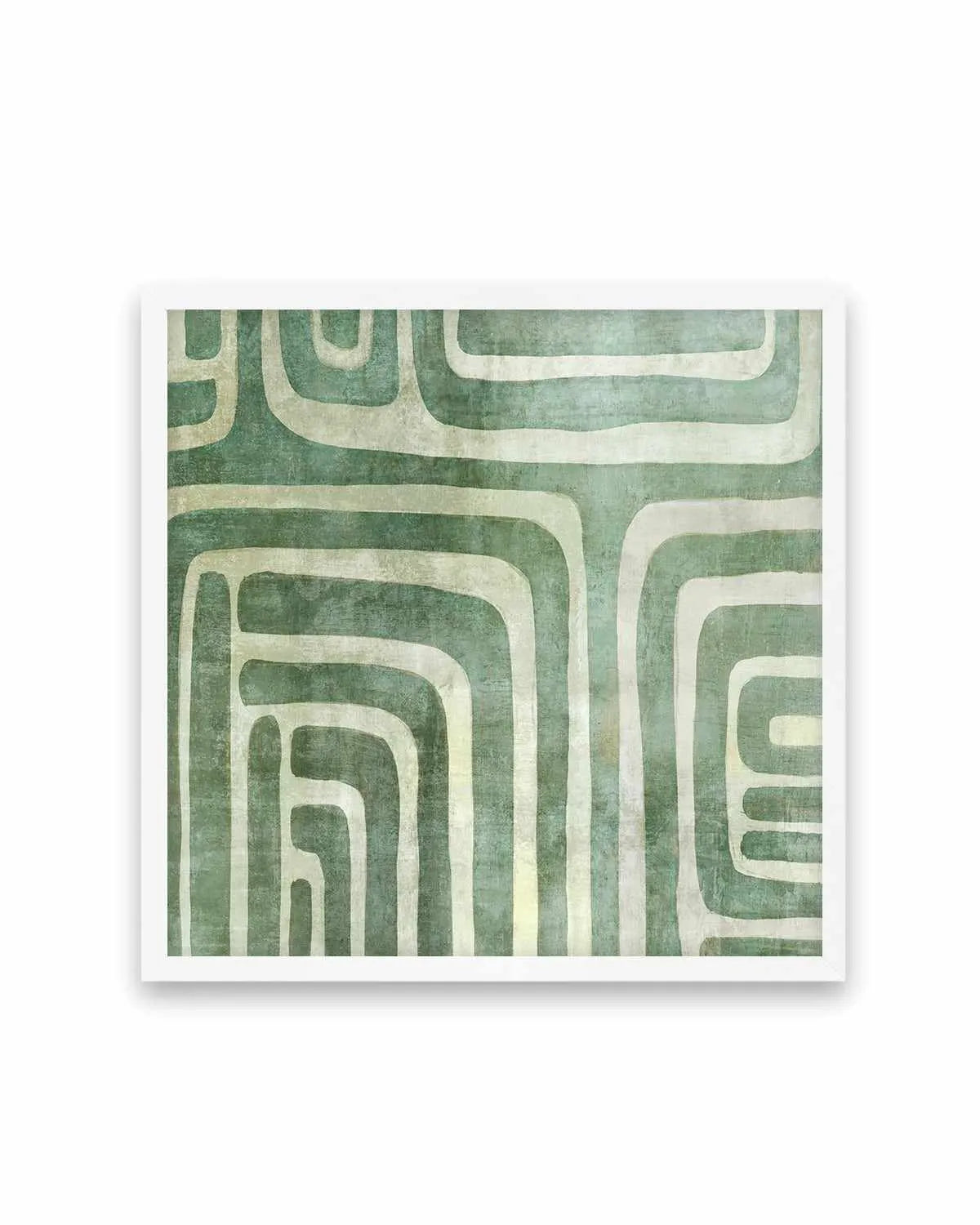 Whimsical Green II Art Print from Olive et Oriel where you can shop wallpaper and artworks online