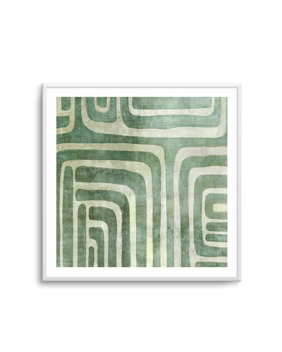 Whimsical Green II Art Print