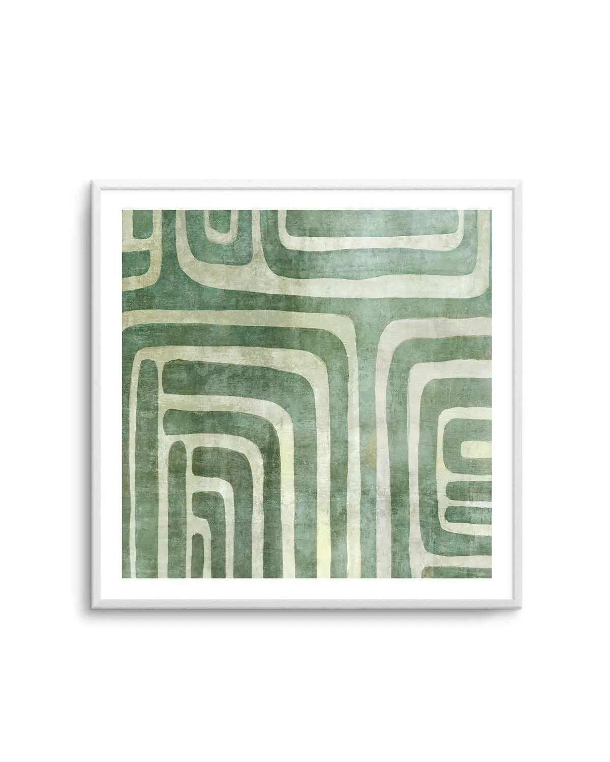 Whimsical Green II Art Print from Olive et Oriel where you can shop wallpaper and artworks online