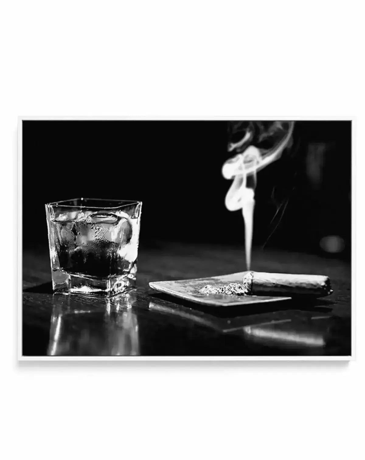 Whisky & Cigars | Framed Canvas-CANVAS-You can shop wall art online with Olive et Oriel for everything from abstract art to fun kids wall art. Our beautiful modern art prints and canvas art are available from large canvas prints to wall art paintings and our proudly Australian artwork collection offers only the highest quality framed large wall art and canvas art Australia - You can buy fashion photography prints or Hampton print posters and paintings on canvas from Olive et Oriel and have them 