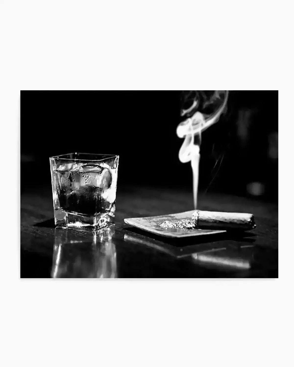 Whisky & Cigars Art Print from Olive et Oriel where you can shop wallpaper and artworks online