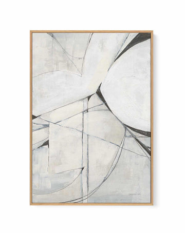 Whisper Abstract | Framed Canvas Art Print from Olive et Oriel where you can shop wallpaper and artworks online