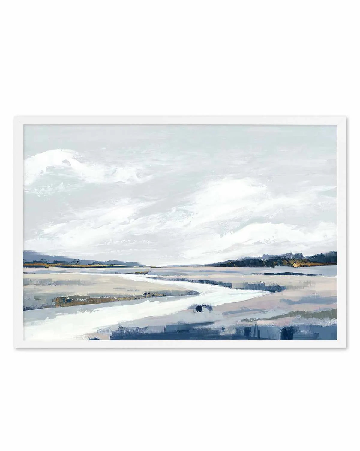 White Clouds Art Print from Olive et Oriel where you can shop wallpaper and artworks online