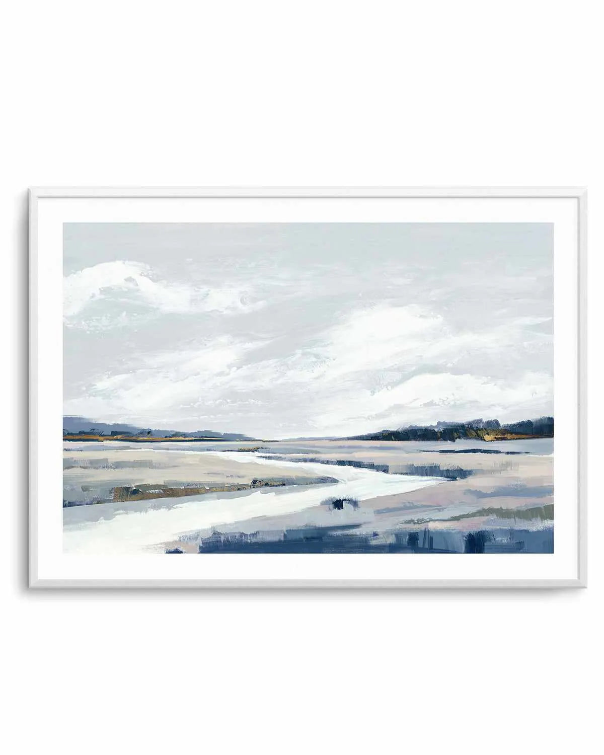 White Clouds Art Print from Olive et Oriel where you can shop wallpaper and artworks online