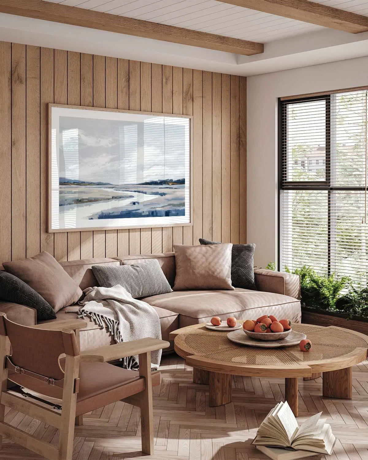 White Clouds Art Print from Olive et Oriel where you can shop wallpaper and artworks online