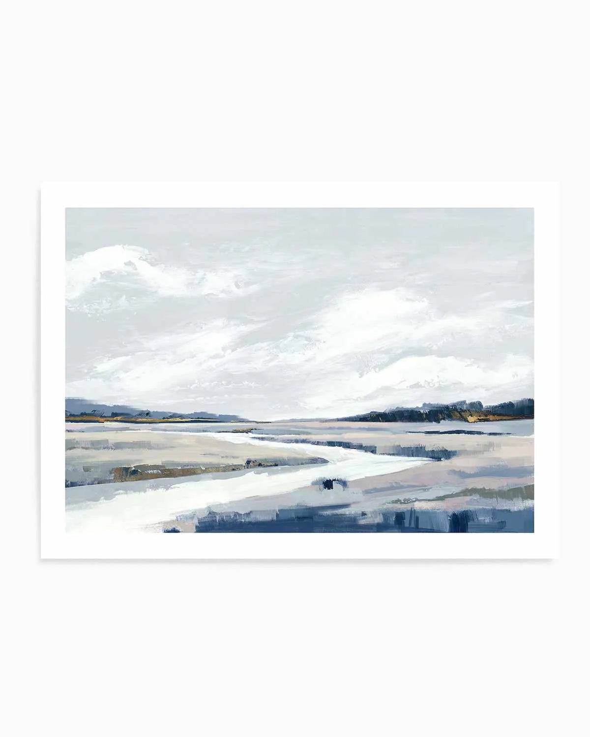 White Clouds Art Print from Olive et Oriel where you can shop wallpaper and artworks online