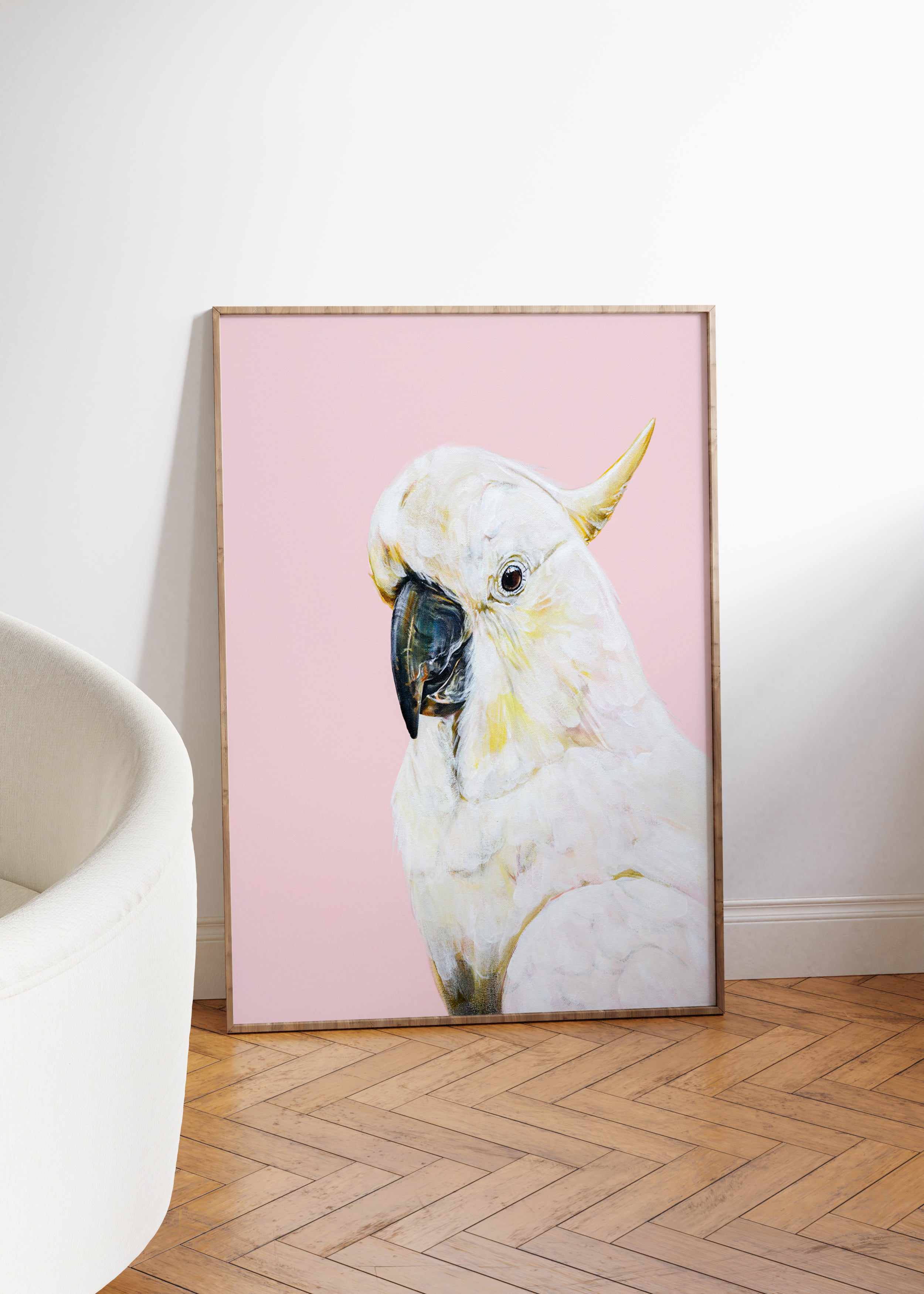 White Cockatoo I by Heylie Morris | Art Print