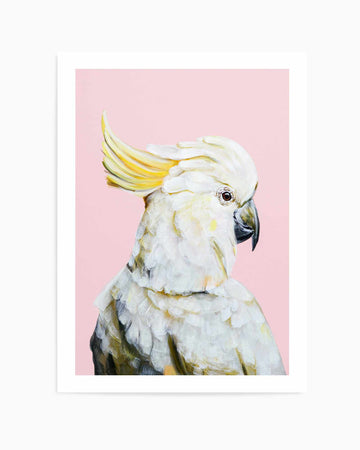 White Cockatoo II by Heylie Morris | Art Print from Olive et Oriel where you can shop wallpaper and artworks online
