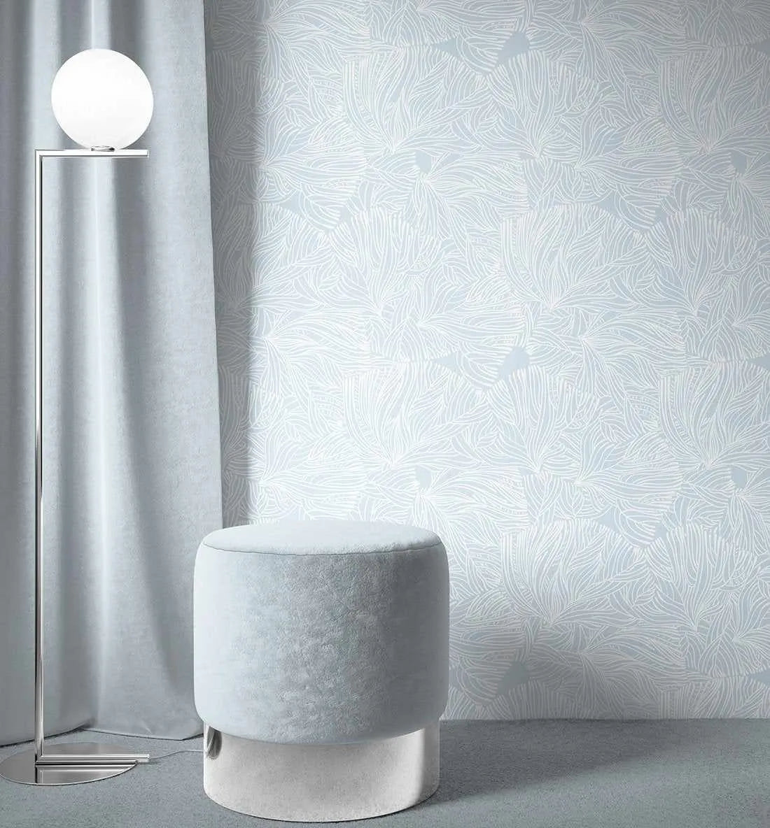 White Coral Wallpaper - Olive et Oriel