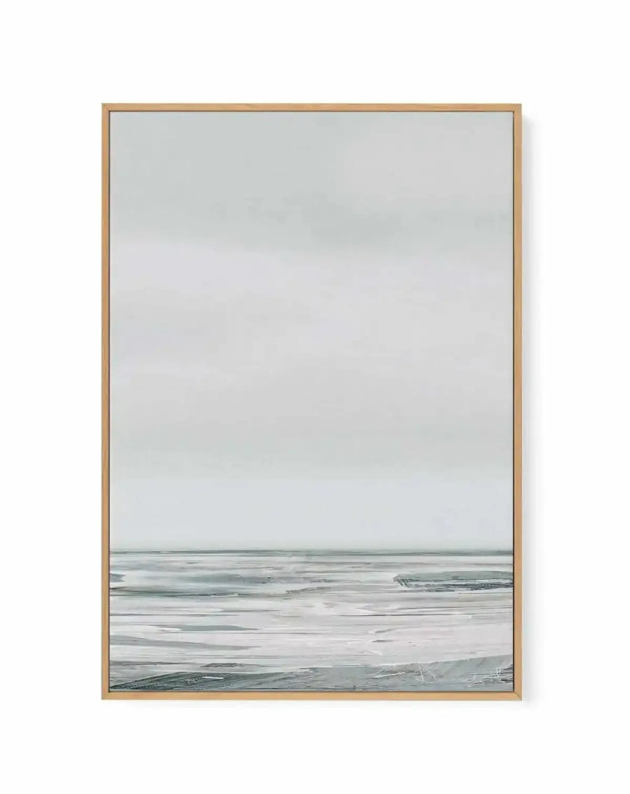 White Day II by Dan Hobday | Framed Canvas Art Print from Olive et Oriel where you can shop wallpaper and artworks online