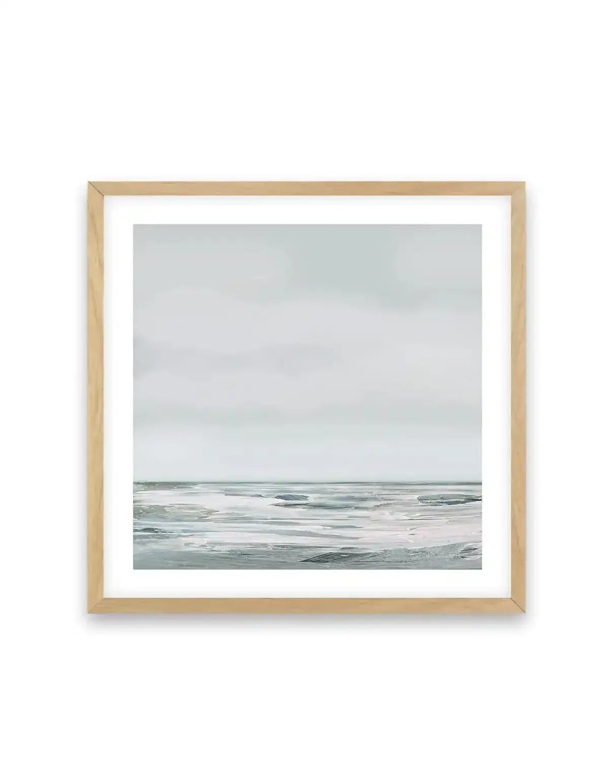 White Day by Dan Hobday Art Print-PRINT-Olive et Oriel-Dan Hobday-70x70 cm | 27.5" x 27.5"-Oak-With White Border-Buy-Australian-Art-Prints-Online-with-Olive-et-Oriel-Your-Artwork-Specialists-Austrailia-Decorate-With-Coastal-Photo-Wall-Art-Prints-From-Our-Beach-House-Artwork-Collection-Fine-Poster-and-Framed-Artwork