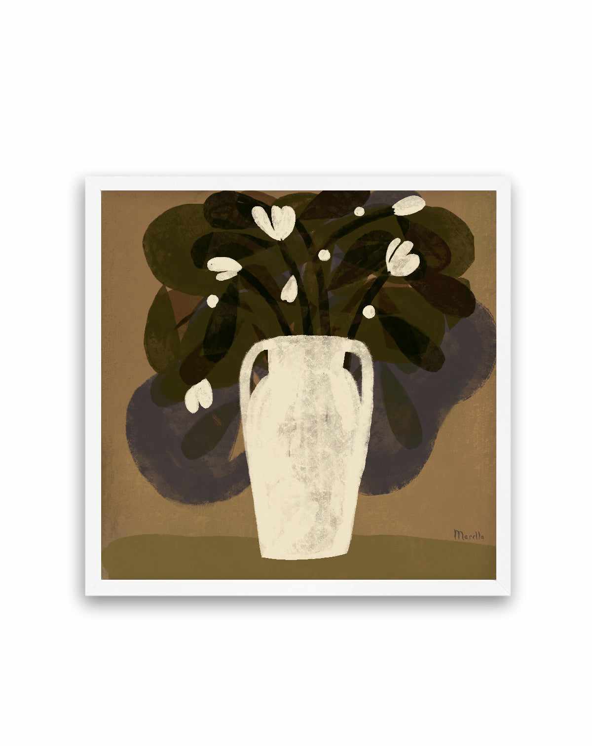 White Flowers by Marco Marella | Art Print