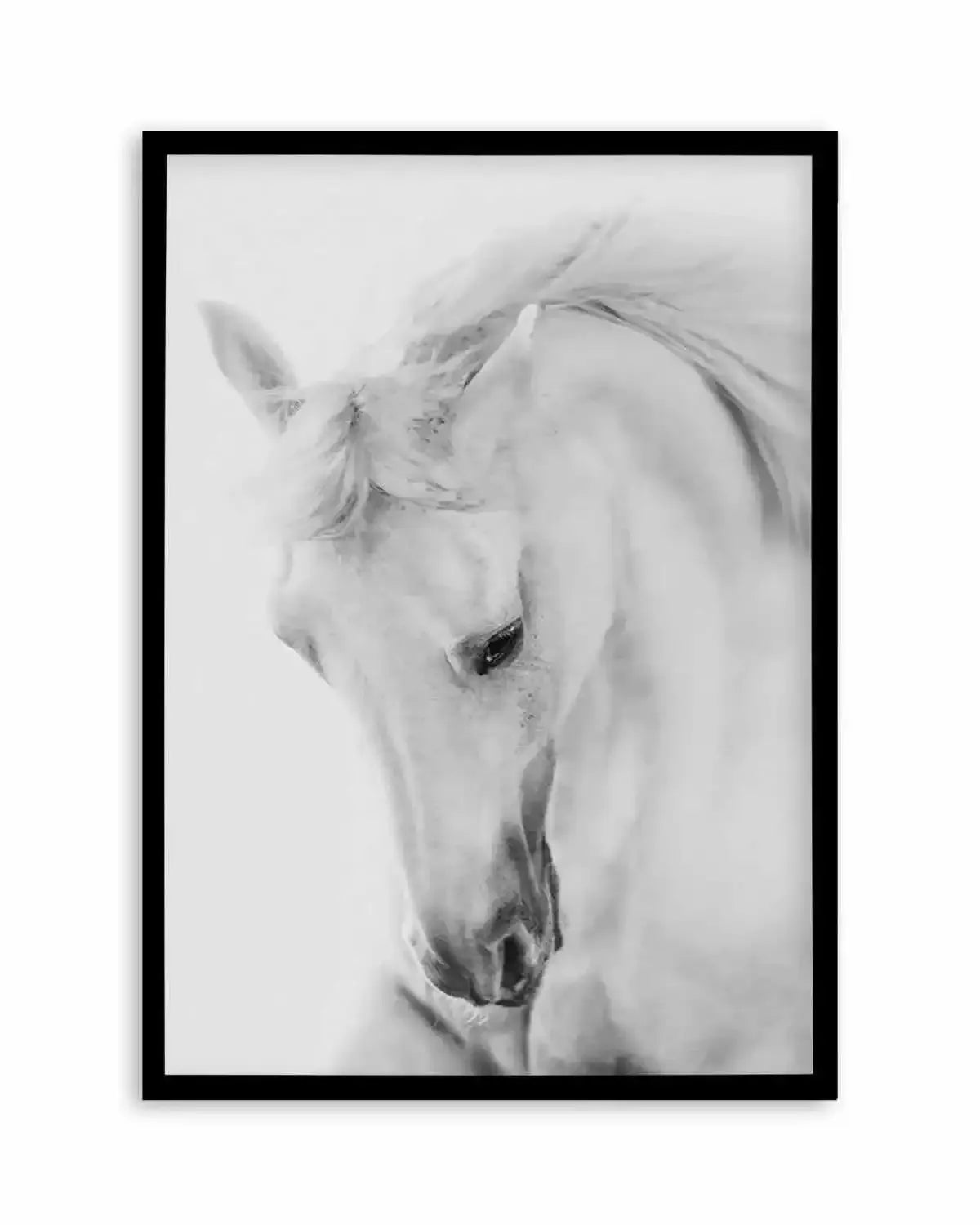 White Horse III Art Print from Olive et Oriel where you can shop wallpaper and artworks online