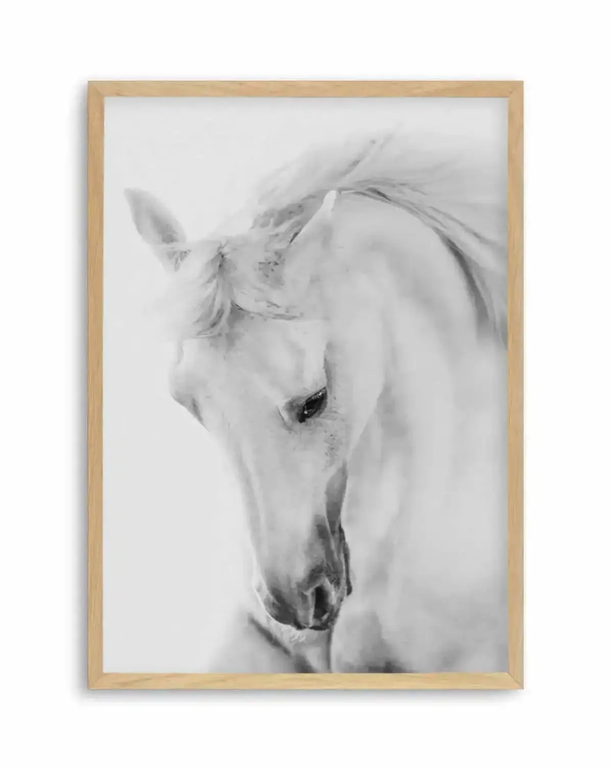 White Horse III Art Print from Olive et Oriel where you can shop wallpaper and artworks online