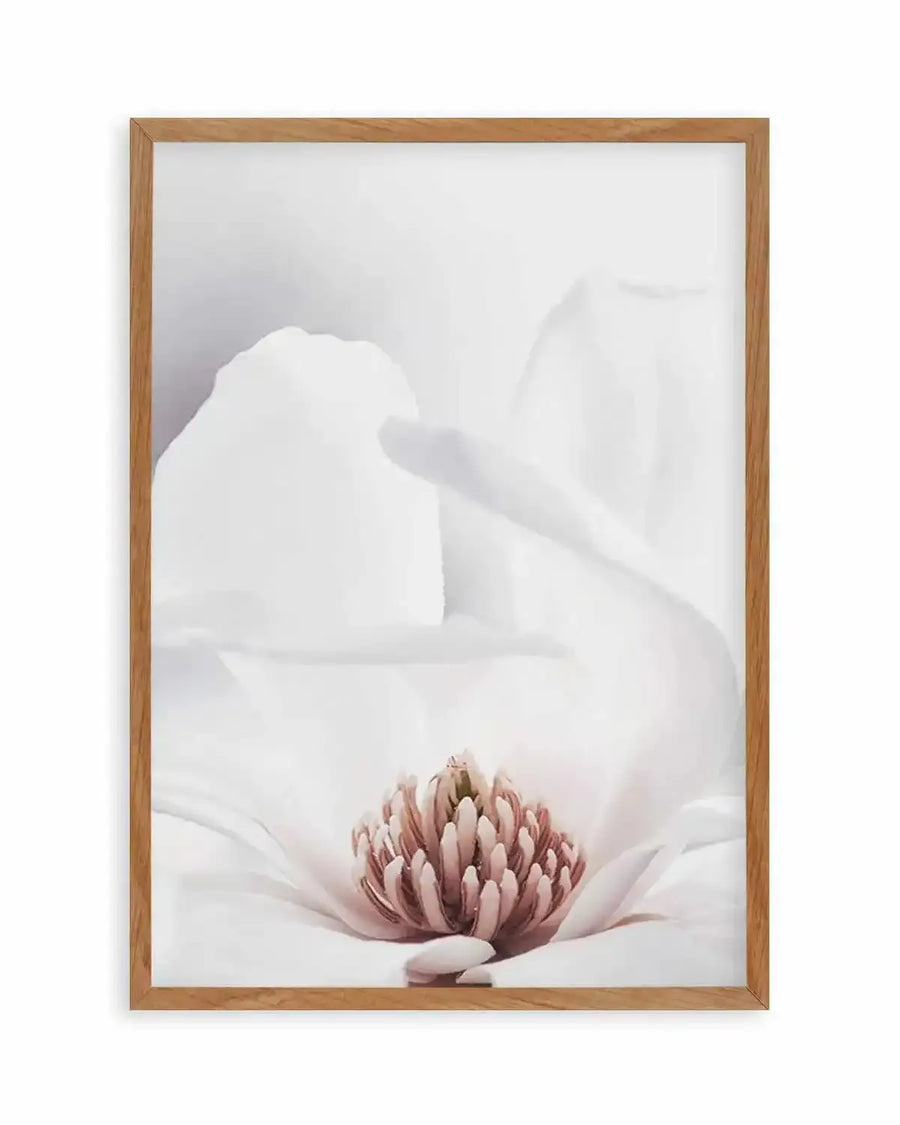 White Magnolia II Art Print from Olive et Oriel where you can shop wallpaper and artworks online