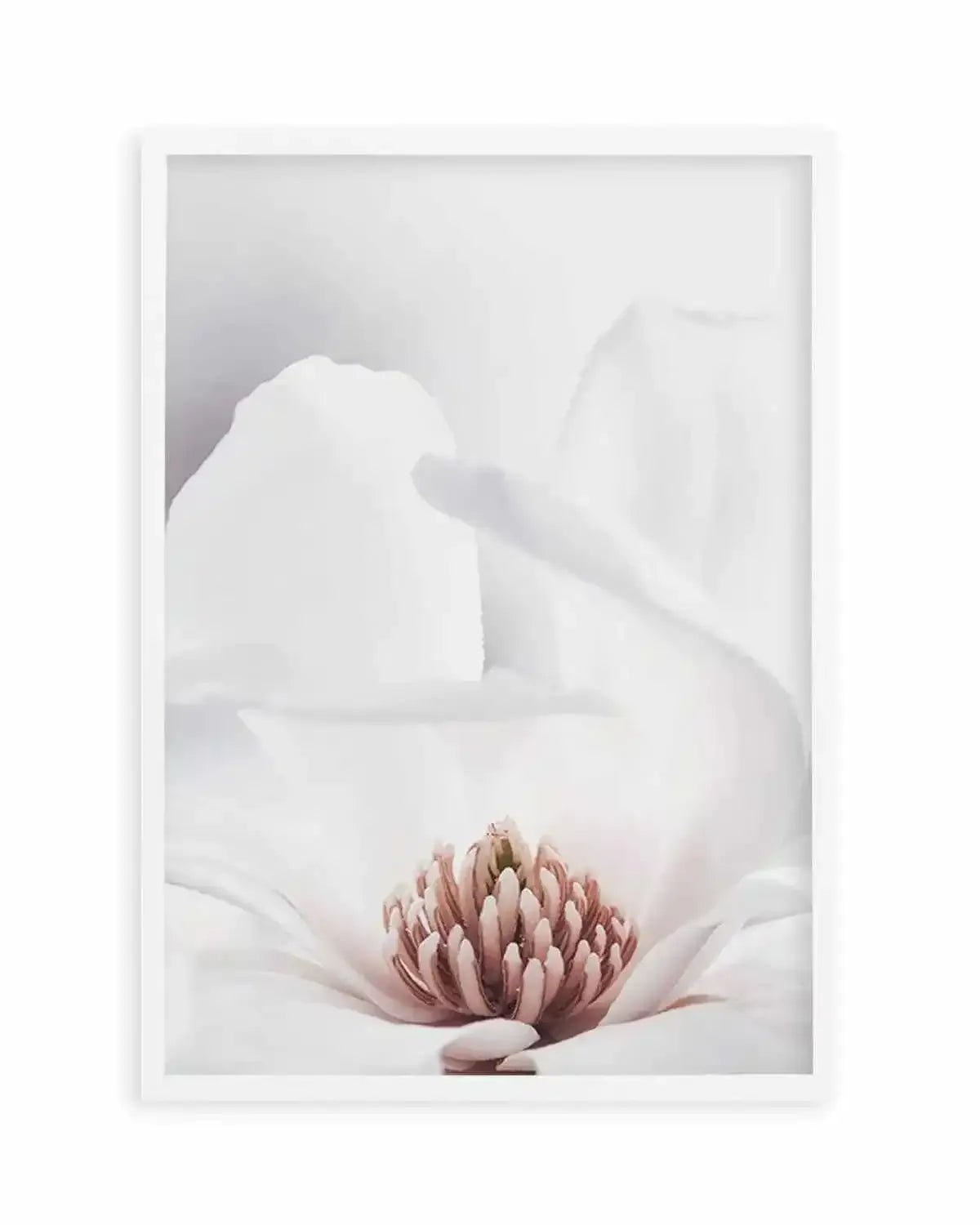 White Magnolia II Art Print from Olive et Oriel where you can shop wallpaper and artworks online