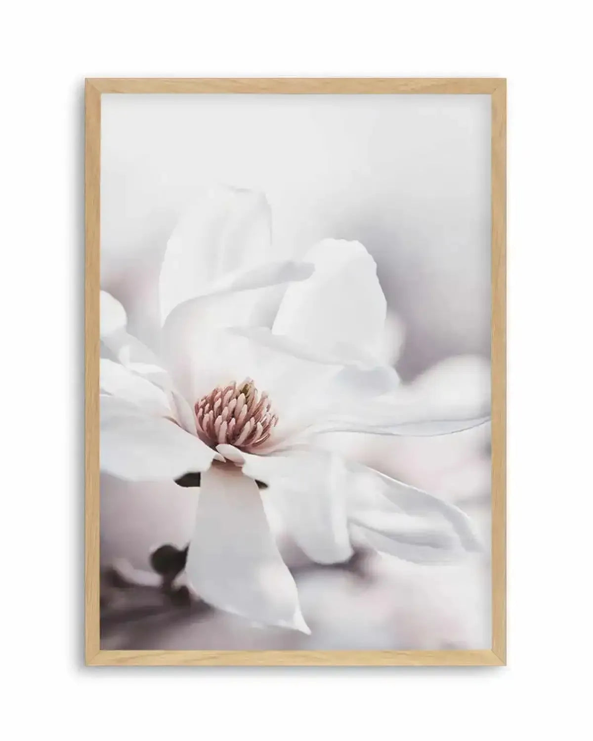 White Magnolia III Art Print from Olive et Oriel where you can shop wallpaper and artworks online