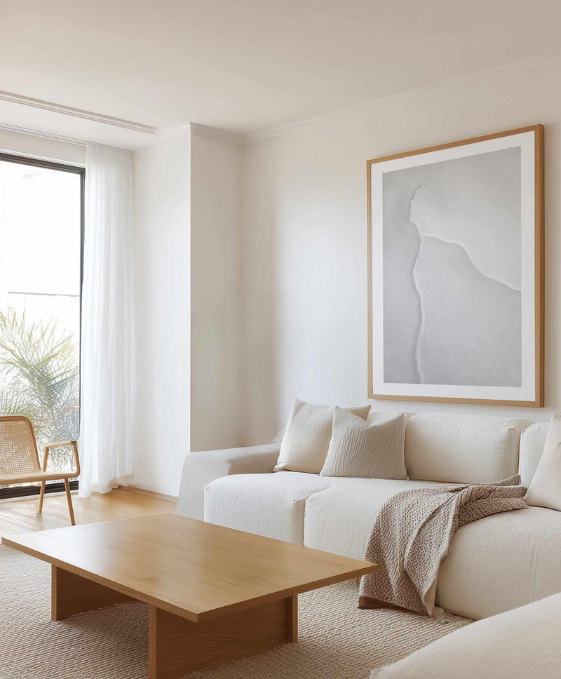 White Sand Dunes by Mei Xu | Art Print