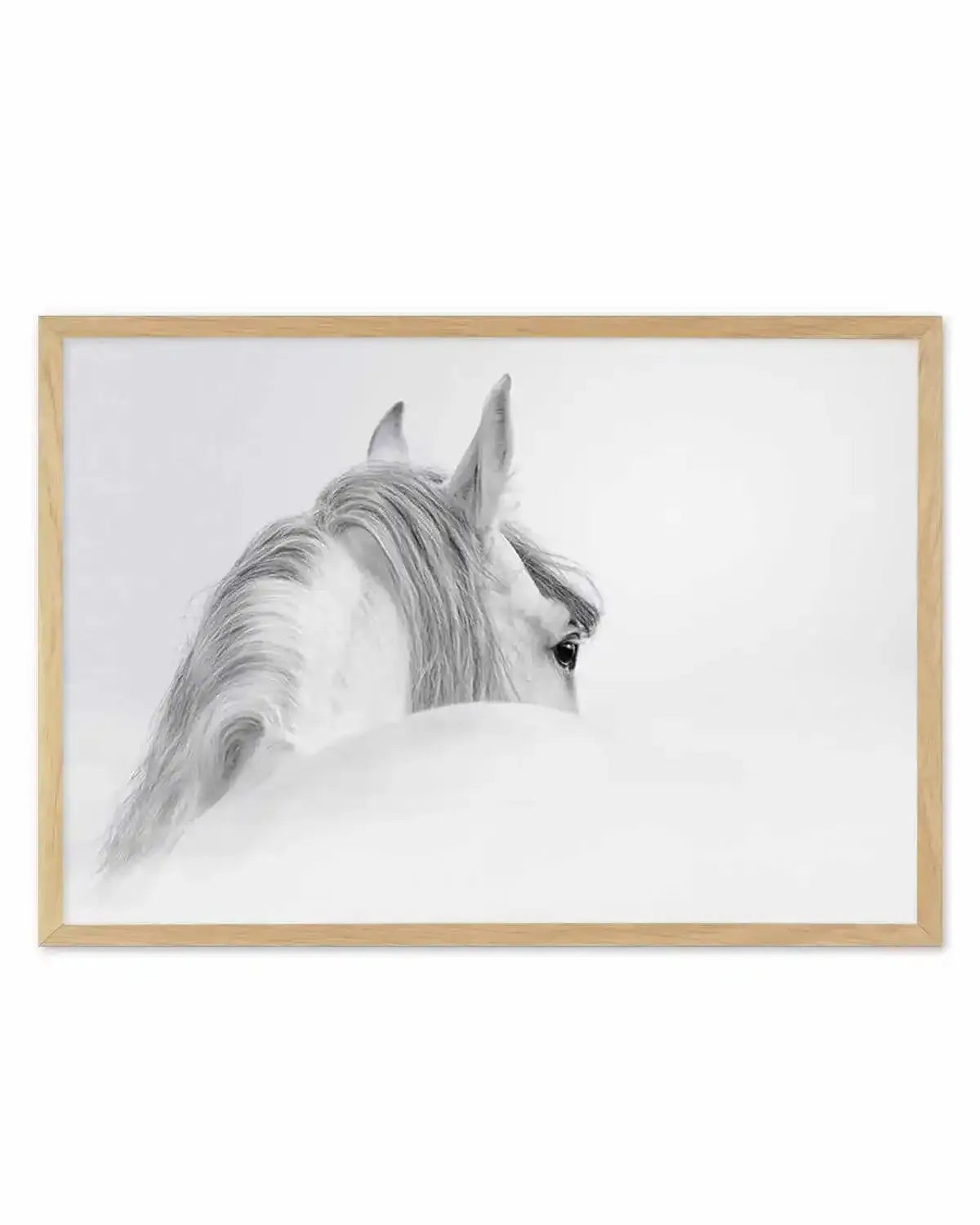 White Spirit Art Print from Olive et Oriel where you can shop wallpaper and artworks online