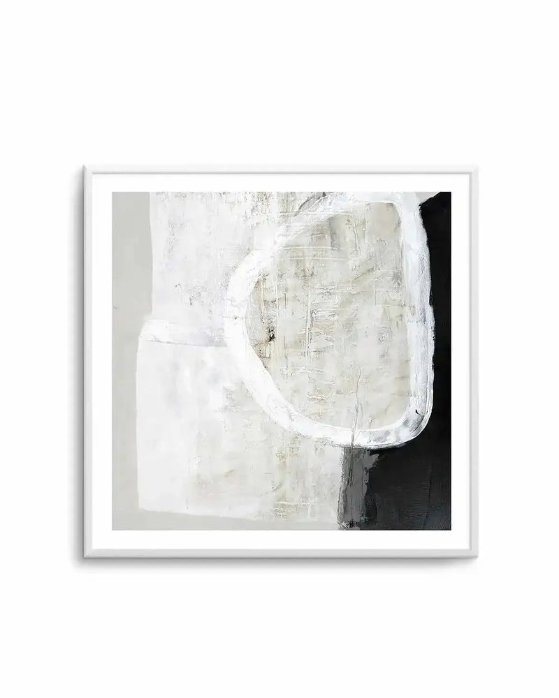 White Stone by Design Fabrikken Art Print from Olive et Oriel where you can shop wallpaper and artworks online