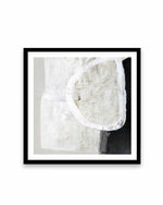 White Stone by Design Fabrikken Art Print