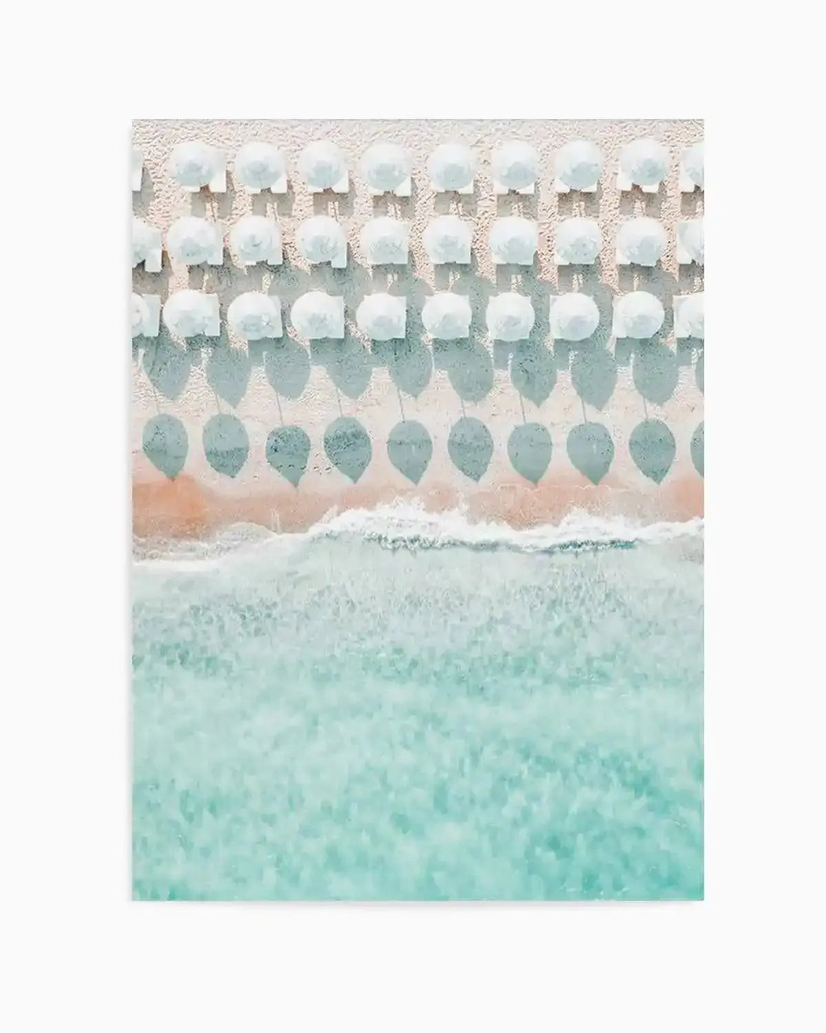 White Umbrellas Art Print from Olive et Oriel where you can shop wallpaper and artworks online