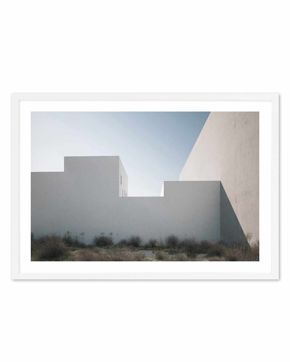 White Walls by Guachinarte Art Print