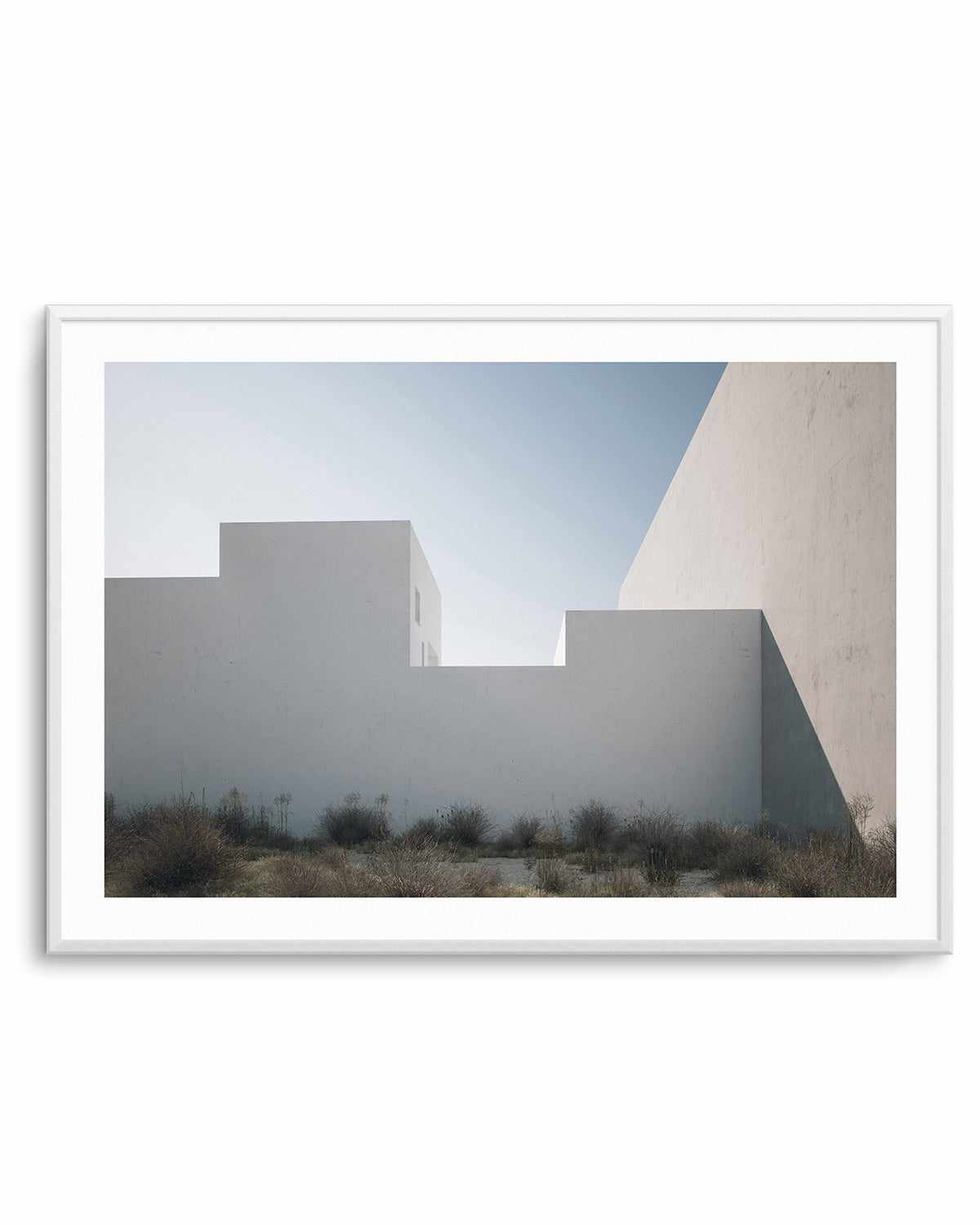 White Walls by Guachinarte Art Print