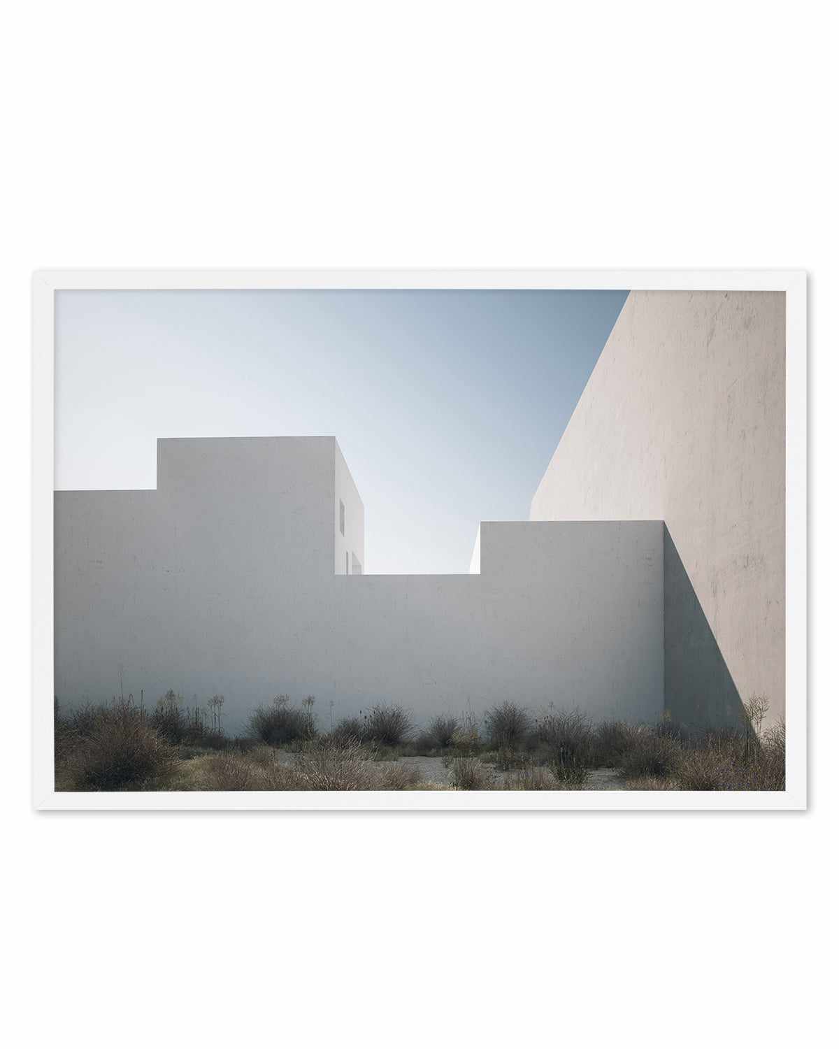 White Walls by Guachinarte Art Print