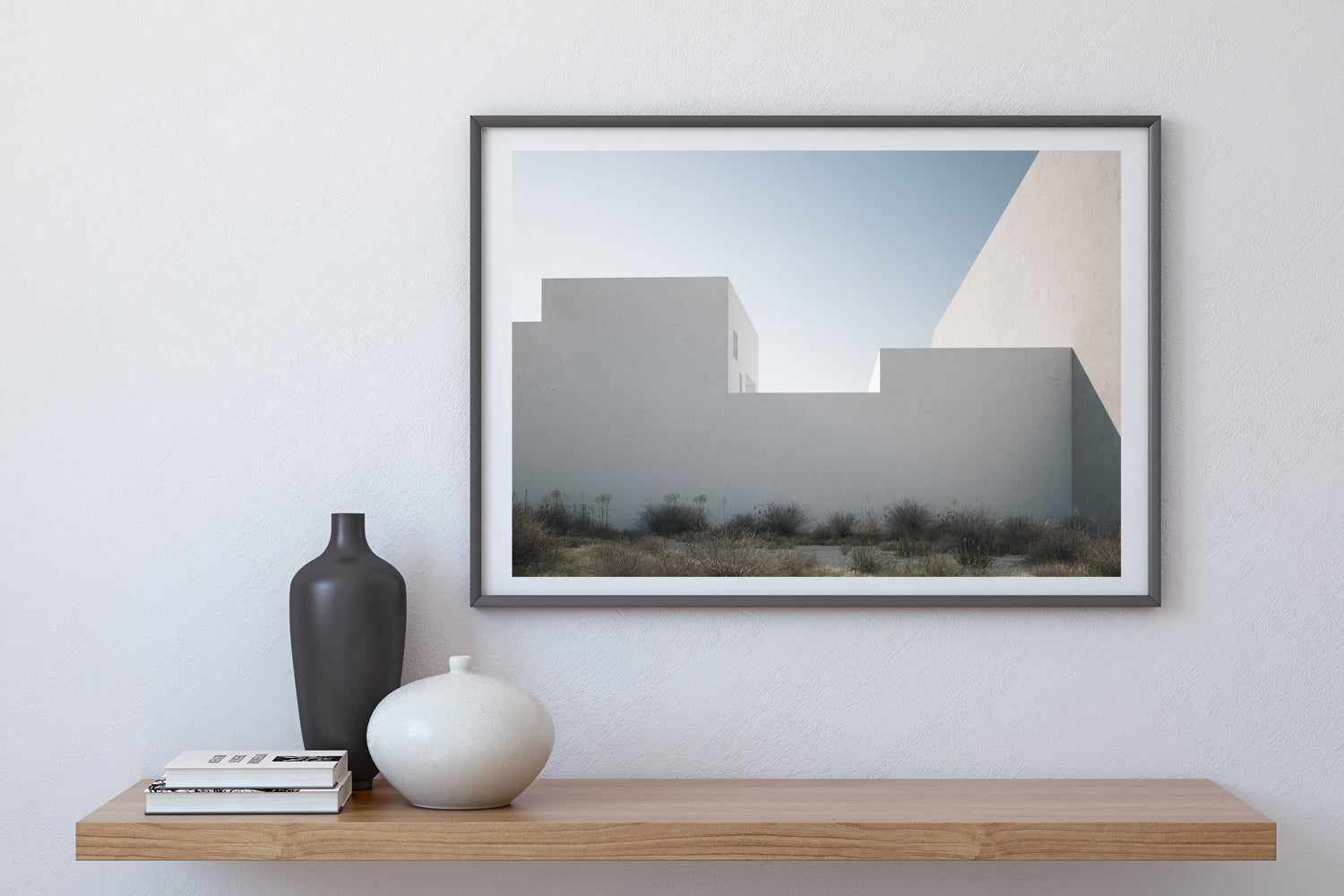 White Walls by Guachinarte Art Print