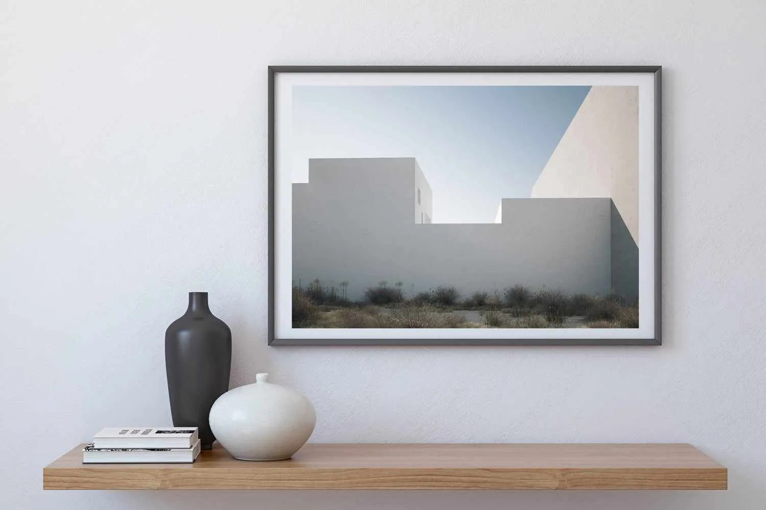 White Walls by Guachinarte Art Print from Olive et Oriel where you can shop wallpaper and artworks online