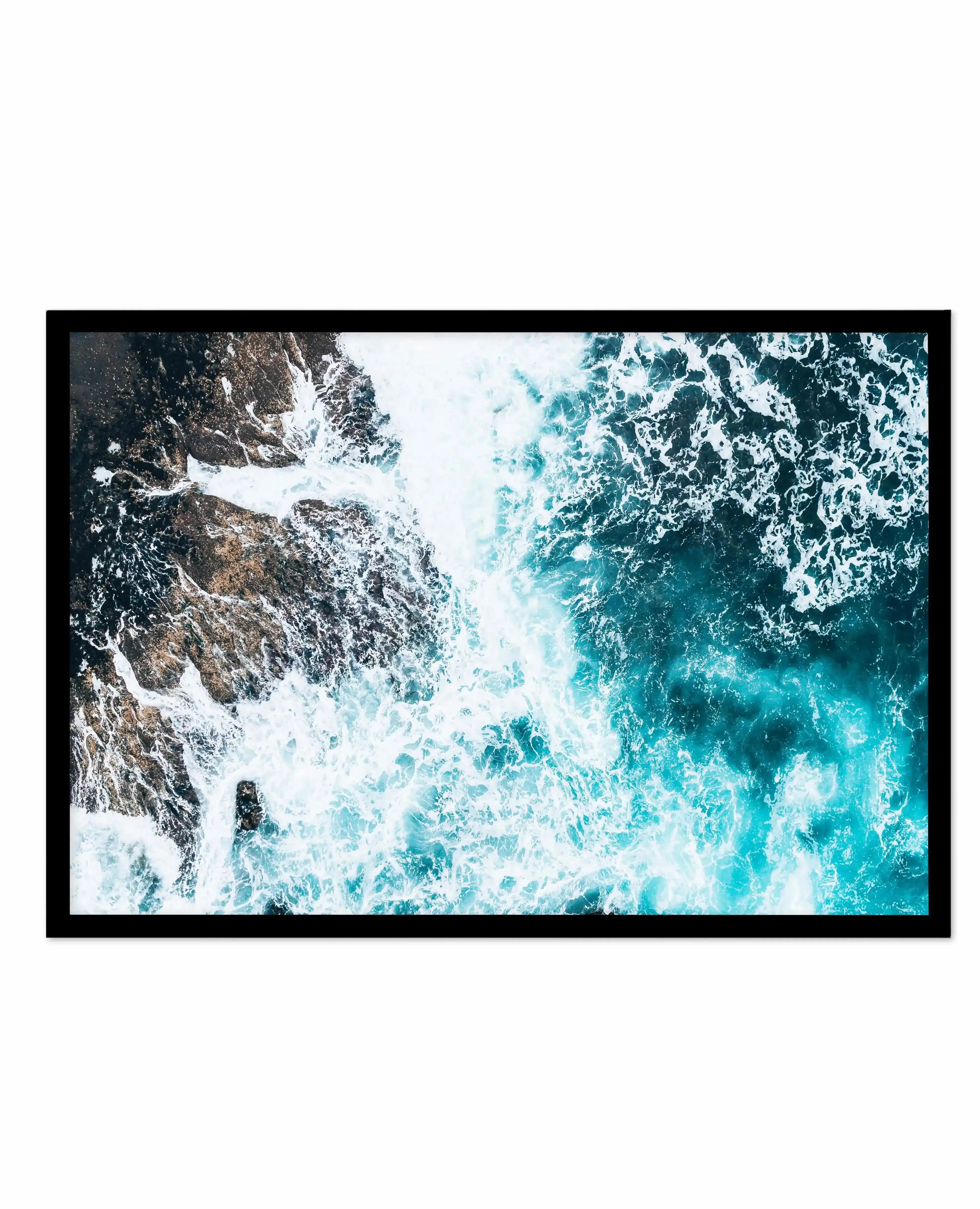 White Washed | Merimbula Art Print-PRINT-Olive et Oriel-Olive et Oriel-A5 | 5.8" x 8.3" | 14.8 x 21cm-Black-With White Border-Buy-Australian-Art-Prints-Online-with-Olive-et-Oriel-Your-Artwork-Specialists-Austrailia-Decorate-With-Coastal-Photo-Wall-Art-Prints-From-Our-Beach-House-Artwork-Collection-Fine-Poster-and-Framed-Artwork