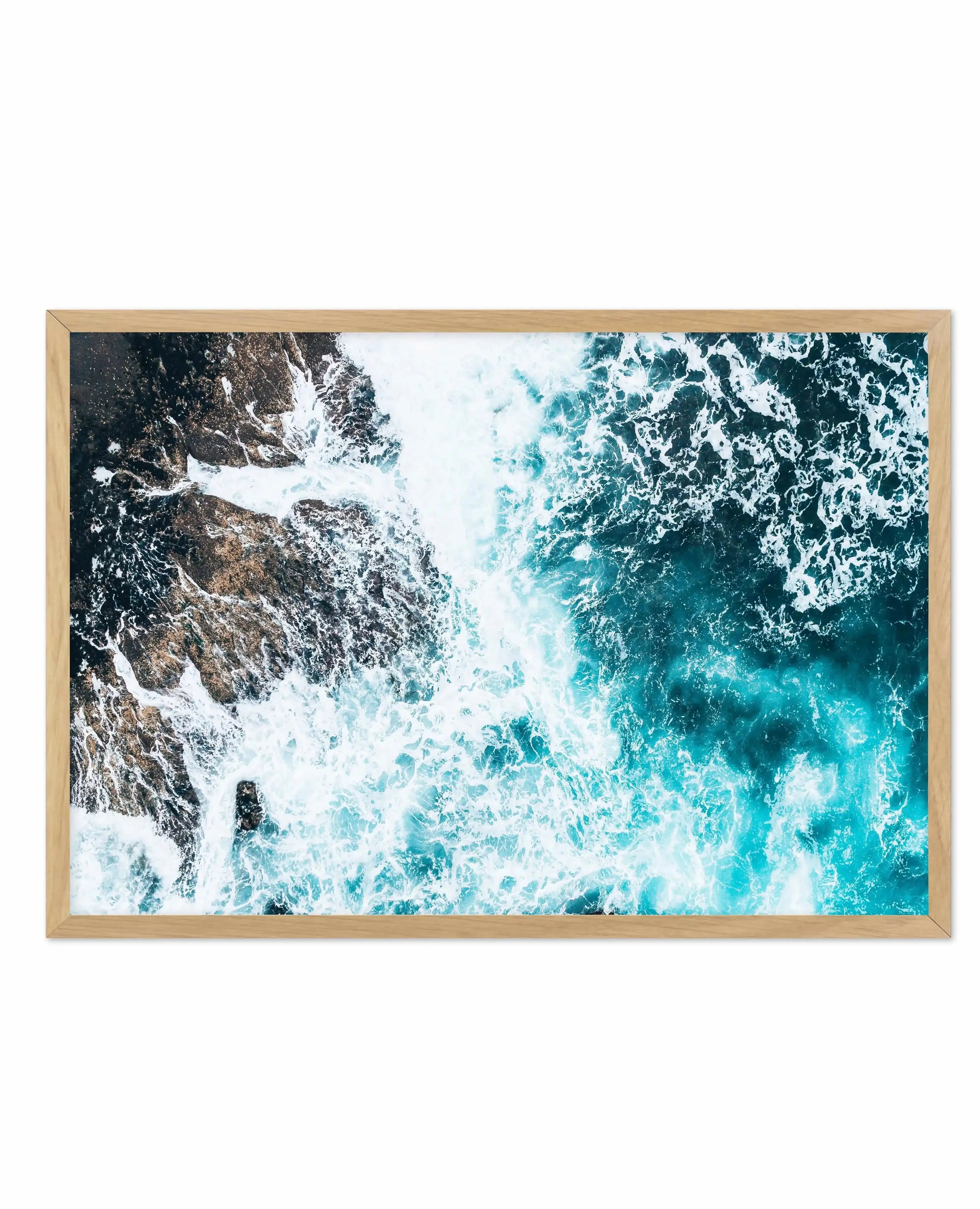 White Washed | Merimbula Art Print-PRINT-Olive et Oriel-Olive et Oriel-A5 | 5.8" x 8.3" | 14.8 x 21cm-Oak-With White Border-Buy-Australian-Art-Prints-Online-with-Olive-et-Oriel-Your-Artwork-Specialists-Austrailia-Decorate-With-Coastal-Photo-Wall-Art-Prints-From-Our-Beach-House-Artwork-Collection-Fine-Poster-and-Framed-Artwork