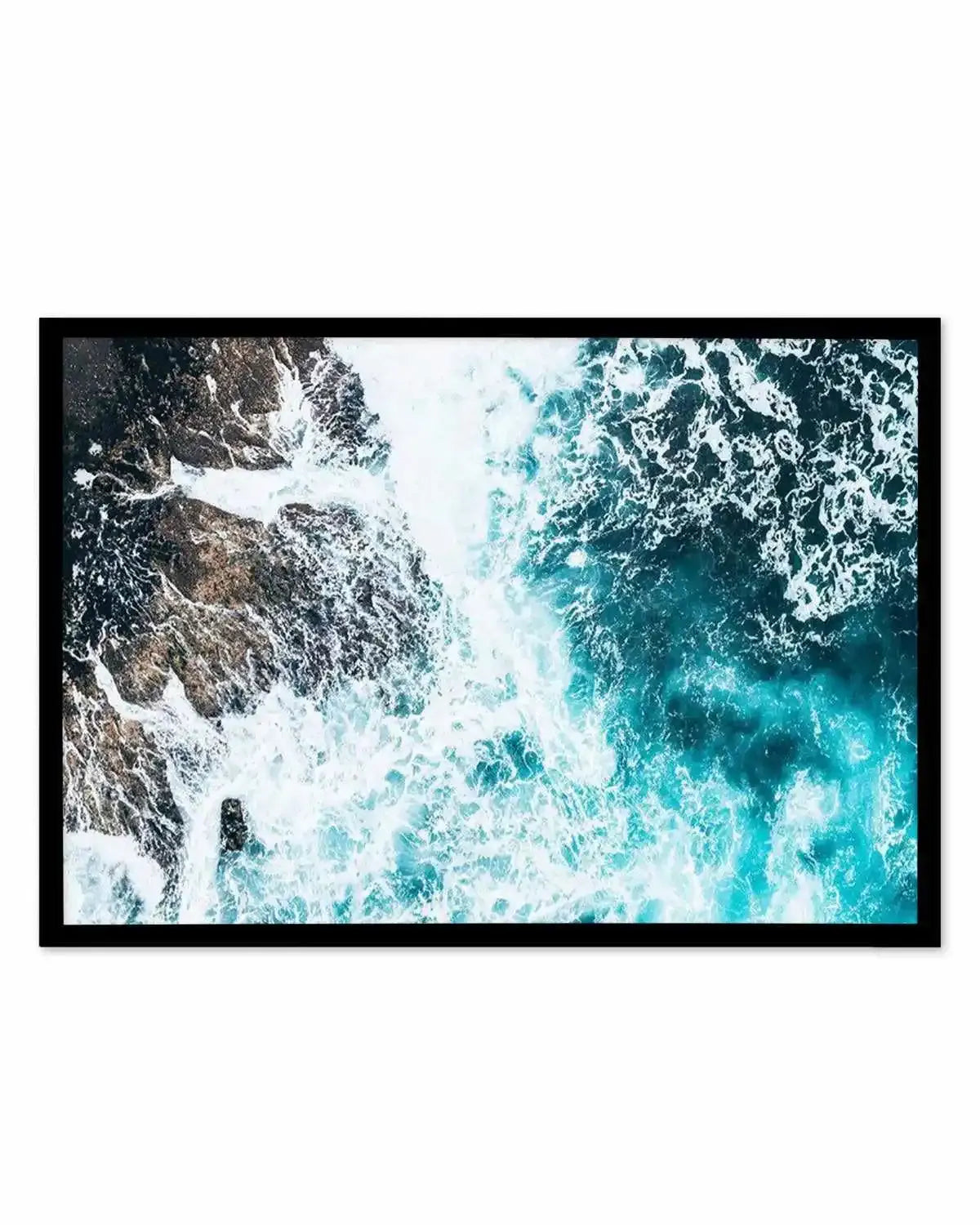 White Washed Merimbula | Aerial Photo Wall Art Print from Olive et Oriel where you can shop wallpaper and artworks online