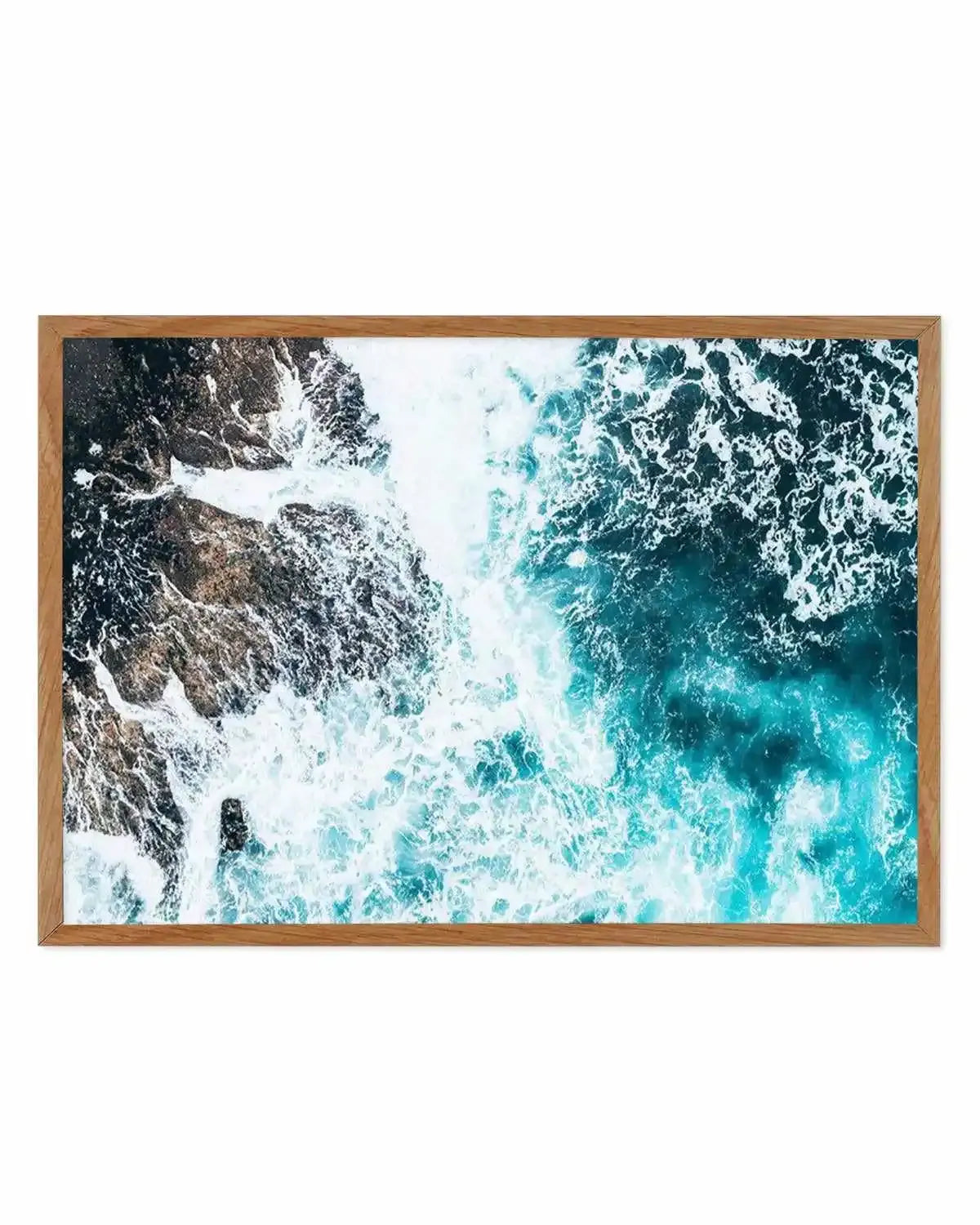 White Washed Merimbula | Aerial Photo Wall Art Print from Olive et Oriel where you can shop wallpaper and artworks online